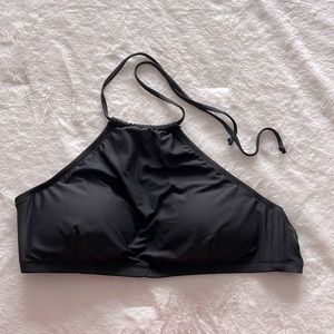 Black J. Crew Swim Bikini Top